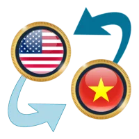 US Dollar to Vietnamese Dong
